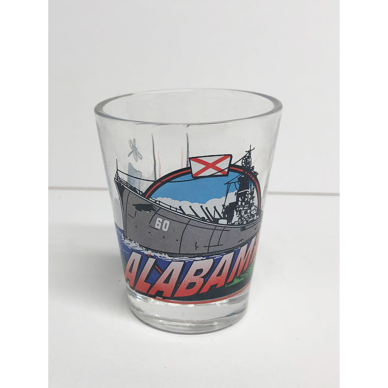 Shot Glass Alabama (Battleship)